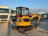 2007 Caterpillar 303C mini excavator, rear three-quarter view