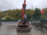 2023 Develon DX50Z-7 mini excavator, front view