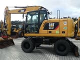 2019 Caterpillar M314F wheel excavator side view
