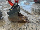 2023 Kubota KX019-4 mini excavator bucket detail