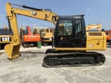 2022 Caterpillar 312D2 GC crawler excavator, side profile view