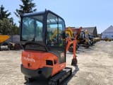 2017 Kubota KX016-4 mini excavator, rear three-quarter view