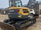 2014 Volvo ECR88D crawler excavator, rear three-quarter view