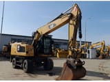 2016 Caterpillar M320F wheel excavator, side view