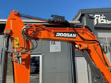 2022 Doosan DX50Z-7 mini excavator boom detail