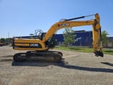 2011 JCB JS210LC crawler excavator side view