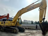 2019 Komatsu PC400-8 crawler excavator side view