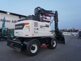 2023 Hidromek HMK 150WR-5 wheel excavator, rear three-quarter view