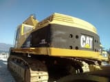 2001 Caterpillar 375ME crawler excavator rear three-quarter view