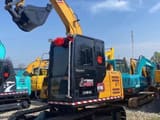 2024 Sany SY75C mini excavator, front three-quarter view
