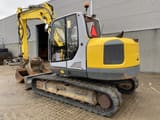 2017 Wacker Neuson ET145 crawler excavator rear three-quarter view