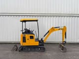 2022 JCB 16C-1 mini excavator, side view