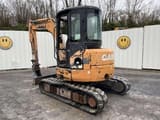 2008 CASE CX50B C mini excavator, side view