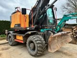 2016 Volvo EWR150E wheel excavator, front three-quarter view