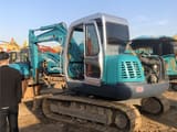 2024 Sunward SWE80E mini excavator, rear three-quarter view