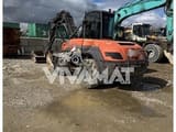 2018 Mecalac 12MTX wheel excavator, side view