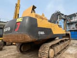 2012 Volvo EC480DL crawler excavator, rear three-quarter view