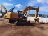 2012 Caterpillar 330C crawler excavator, rear three-quarter view