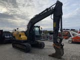 2013 Volvo EC140DL crawler excavator, side view