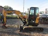 2023 Sany SY35U mini excavator, side view