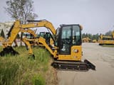 2026 Caterpillar 302CR mini excavator, side view