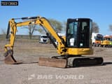 2018 Caterpillar 305E2 mini excavator, side view