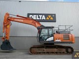 2019 Hitachi Zaxis 300LC crawler excavator, side profile view