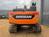 2022 Doosan DX225LC-7 crawler excavator rear view