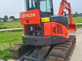 2020 Hitachi ZX50U-2 mini excavator rear view