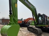 2023 Sany SY215C crawler excavator, front three-quarter view