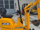 2015 JCB 8008 CTS mini excavator, side view