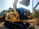 Komatsu PC70-8 crawler excavator, side view