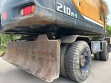 2019 Hyundai R210W-9 wheel excavator rear view with blade