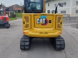 Caterpillar 306CR-07A mini excavator, rear view
