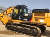 Caterpillar 330D crawler excavator, side view