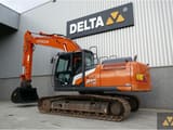 2022 Hitachi Zaxis 210LC crawler excavator, side profile view