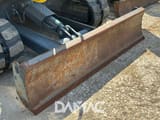 2022 Wacker Neuson EZ50 mini excavator dozer blade view