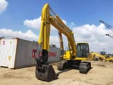2006 Komatsu PC200-6 crawler excavator, front three-quarter view
