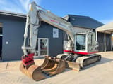 2017 Takeuchi TB2150R crawler excavator, side view