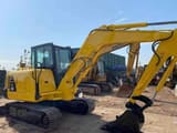 2011 Komatsu PC56 crawler excavator, side view