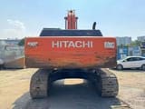 2018 Hitachi ZX120 crawler excavator, rear view