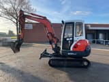 2010 Kubota KX121-3 mini excavator, side view