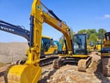 2020 Caterpillar 313D crawler excavator, front three-quarter view