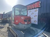 2016 Volvo ECR50D mini excavator, front three-quarter view