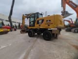 2018 Caterpillar M320F wheel excavator, side view