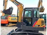2023 Sany SY55C Pro mini excavator, side profile view