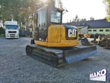 2013 Caterpillar 308E SR crawler excavator, front three-quarter view