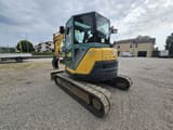 2014 Yanmar VIO80-U mini excavator rear three-quarter view