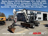 2020 Wacker Neuson EW100 wheel excavator, front three-quarter view