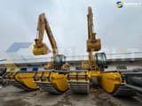 2020 Caterpillar 320CL amfibische graafmachines, vooraanzicht